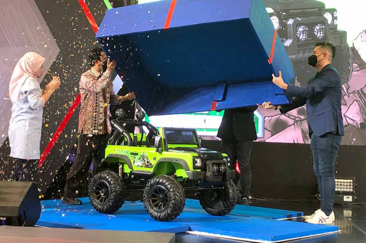 Volta Rocky Monster Hulk Diganjar Rekor MURI, Kolaborasi SHP Toys-Disney