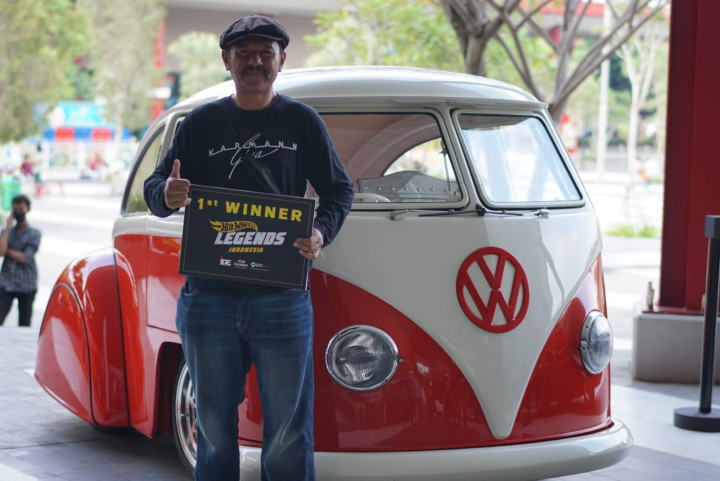 VW 'Kecebong' Jadi Pemenang Hot Wheels Legends Tour Indonesia
