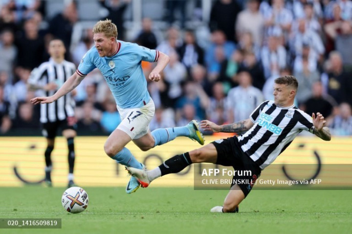 Hujan Gol Warnai Hasil Imbang Newcastle Kontra Manchester City