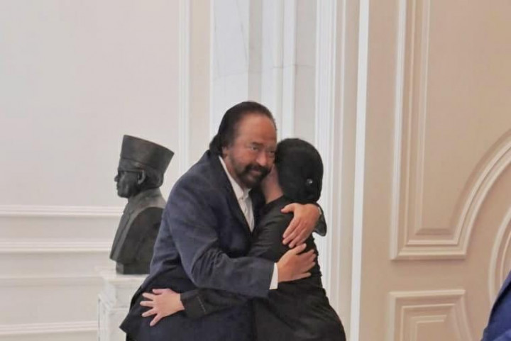 Puan Maharani Meets Surya Paloh at NasDem Tower