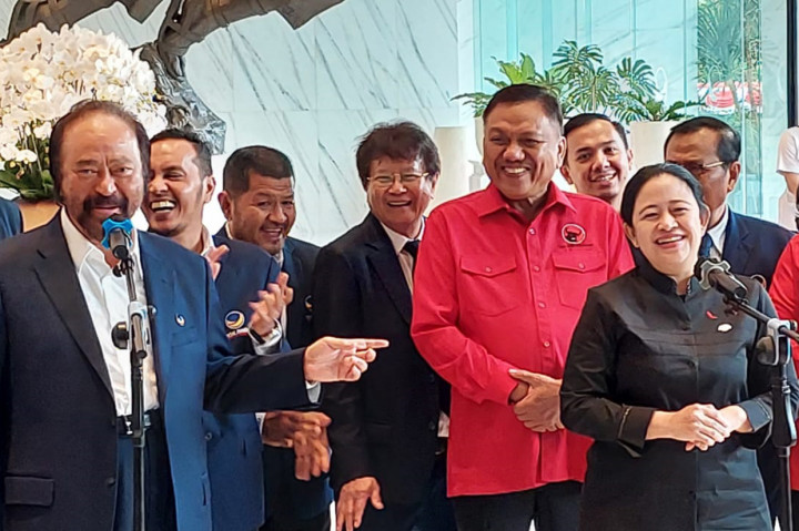 Bertemu Surya Paloh, Puan Sebut Ini Kunjungan Keponakan kepada Omnya