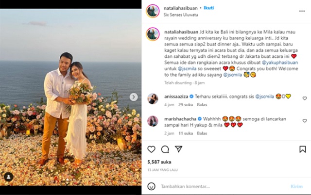 Kejutan Yakup Hasibuan Saat Lamar Jessica Mila Jadi Trending di Jagat Maya