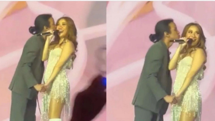 Lancang! Ray Prasetya Dihujat karena Cium BCL di Atas Panggung