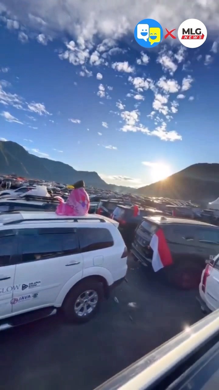 Viral, Video Ratusan Pajero Sport di Kawasan Konservasi Lautan Pasir Bromo