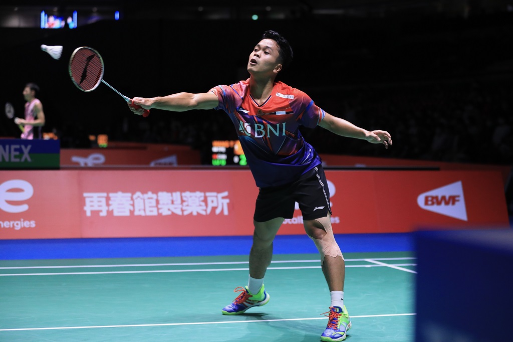 Kejuaraan Dunia Bulu Tangkis 2022 Anthony Ginting Melaju Mulus Ke