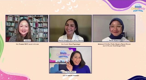 Lazada Gelar Seminar Parenting untuk Optimalkan Kesiapan Anak Masuk Sekolah