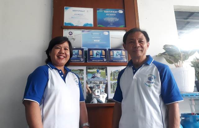 Cerita Yetty dan Hermanto, Sukses Jalani Masa Pensiun Berjualan Air Galon