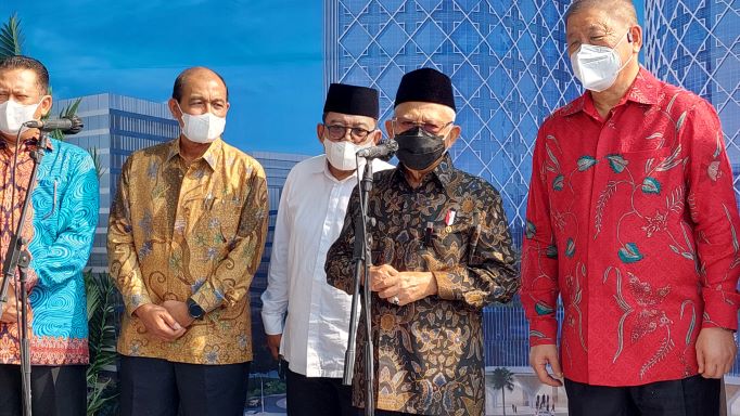 Wapres Resmikan Pembangunan Pusat Keuangan Syariah Pertama di Indonesia