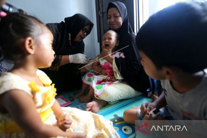 Dinkes Aceh Catat 1.100 Anak Terkena Campak