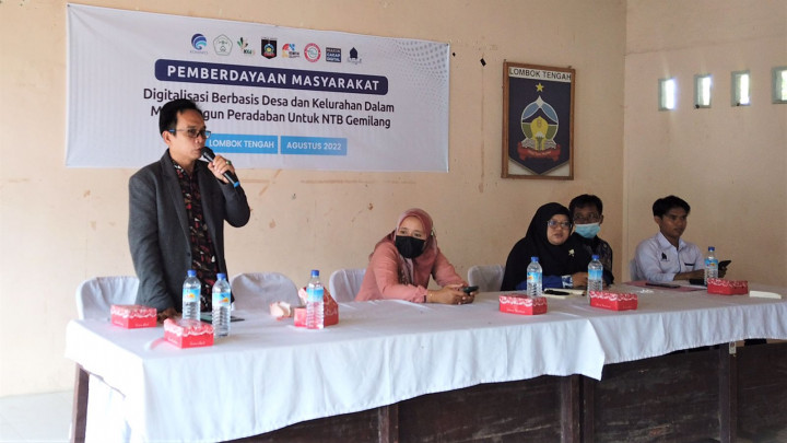 Gencarkan Literasi Digital, Tim KKN Mahasiswa UNU Turun ke 10 Desa di NTB