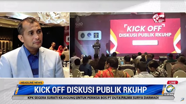 Diskusi Publik RKUHP Dimulai, Masyarakat Bisa Beri Masukkan Lewat Media Sosial