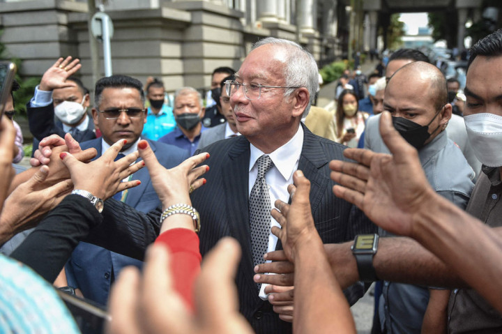 Najib Digelandang ke Penjara setelah Banding Ditolak