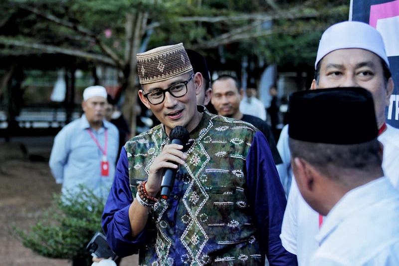 Menparekraf Sandiaga Uno/Istimewa.
