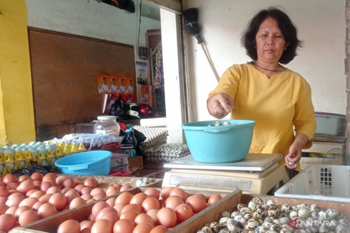 Harga Telur Ayam di Cianjur Rp35 Ribu per Kg
