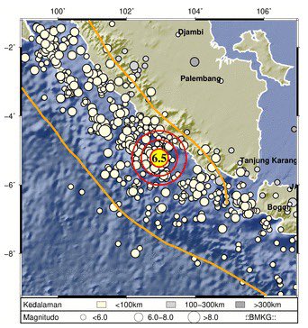 Gempa Bengkulu Terasa Kuat Selama 6 Detik