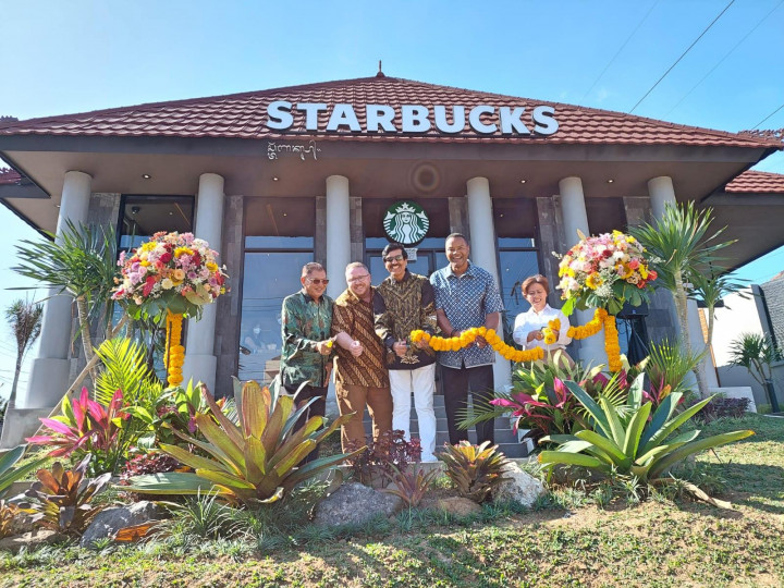 Resmikan Gerai ke-500, Bos Starbucks Yakin Ekonomi Bali Terus Bangkit