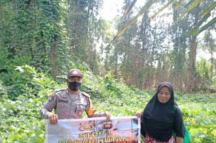 Polda Kalbar Gandeng Masyarakat Cegah Karhutla