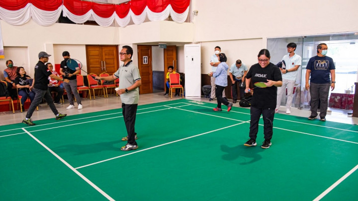 Pertandingan Bulu Tangkis Meriahkan ASEAN Day ke-55 di Brunei Darussalam