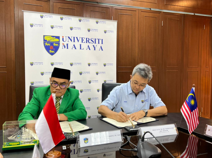Menuju Pemeringkatan Dunia, UMI Teken MoU dengan Universitas Malaya
