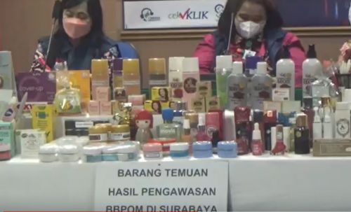 BBPOM Palembang Musnahkan Kosmetik dan Makanan Berbahaya