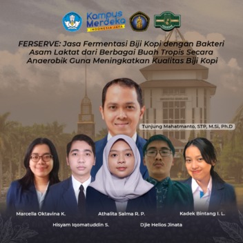 Mahasiswa UB Tawarkan Jasa Fermentasi Kopi Menggunakan Buah Tropis