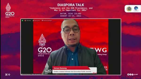 Dukungan Diaspora Indonesia Mampu Bawa UMKM Mendunia