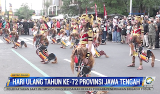 HUT ke-72 Jateng, Pemprov Gelar Gamelan Kolosal Hadirkan Tarian Massal Jathilan