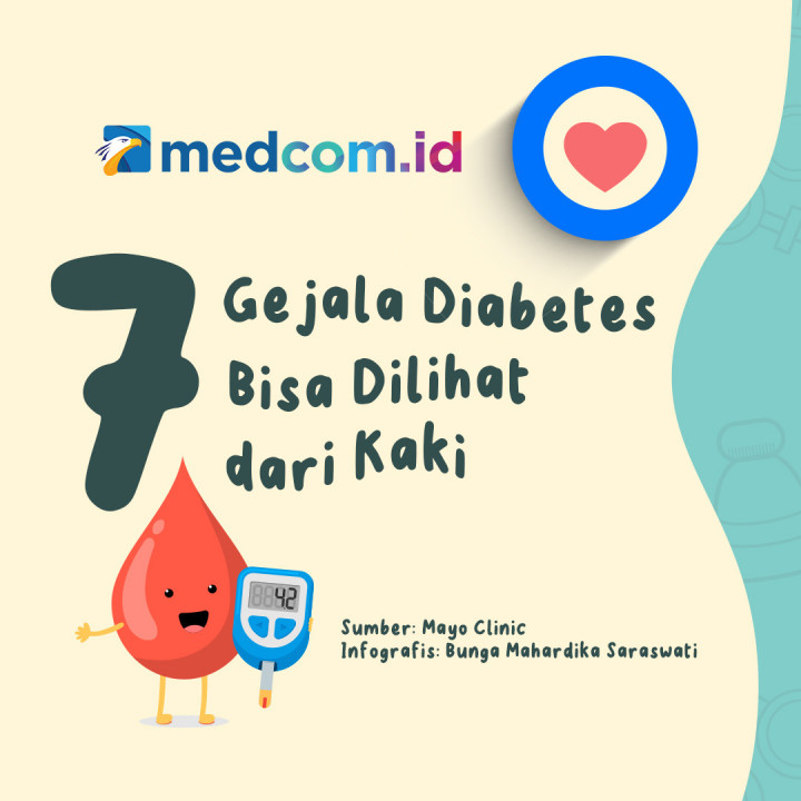 7 Gejala Diabetes Bisa Dilihat dari Kaki