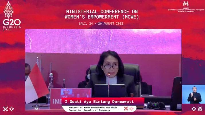 G20 MCWE Angkat Tiga Isu Utama Perempuan