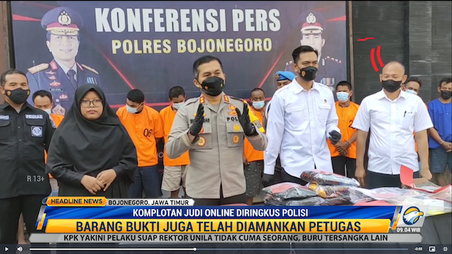 2 Komplotan Judi Online di Bojonegoro Diringkus Polisi
