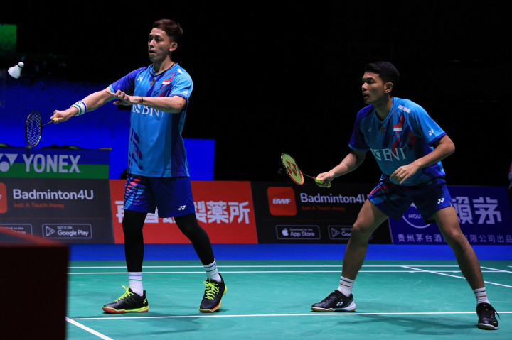 Kondisi Lapangan Bantu Kemenangan Fajar/Rian