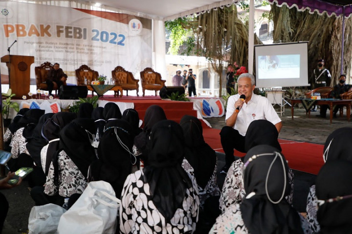 Ditanya Mahasiswa Soal Jadi Pemimpin Selanjutnya, Ini Jawaban Ganjar