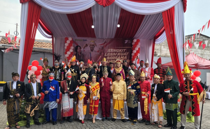 Semarak HUT ke-77 RI, PT Pangansari Utama Gelar Lomba hingga Pemberian Beasiswa