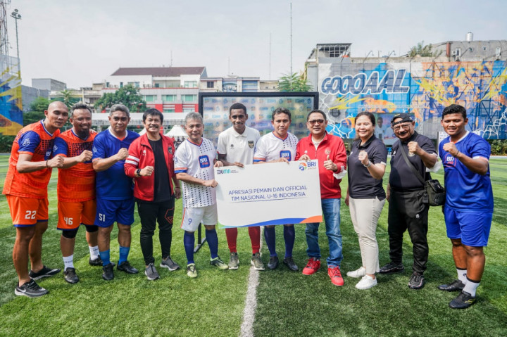 Dorong Regenerasi Pemain Sepak Bola Nasional, BRI Apresiasi Timnas U-16