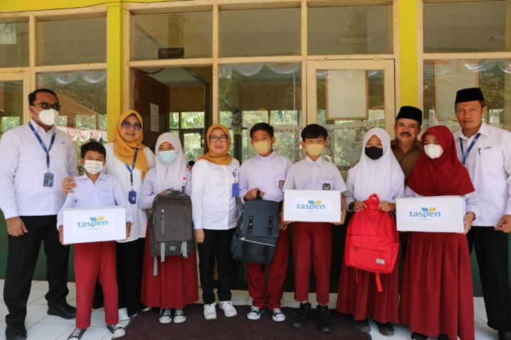 Upaya Taspen Bantu Tingkatkan Kualitas Pendidikan di Kabupaten Bandung