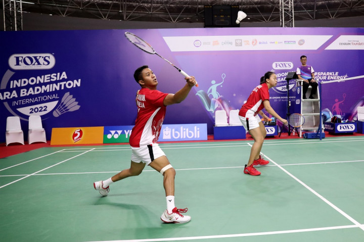 Indonesia Juara Umum FOXS Indonesia Para Badminton International 2022