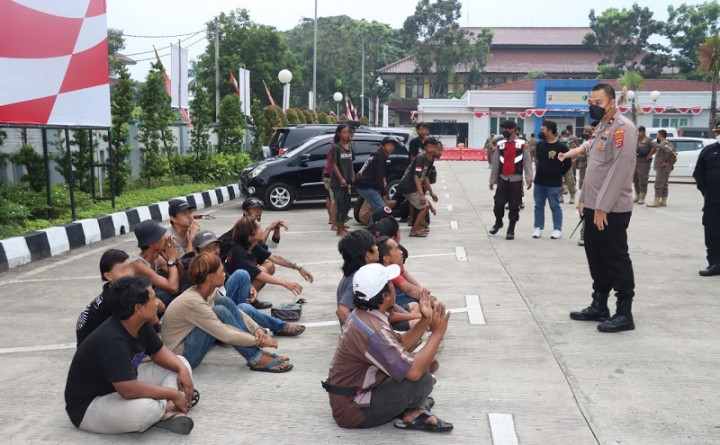 Berantas Premanisme, 27 Orang Dibekuk di Tangerang
