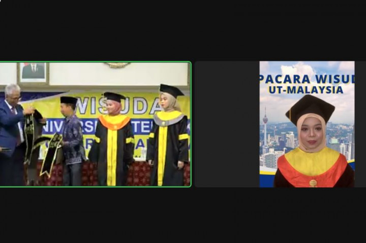 Universitas Terbuka Wisuda 85 Pekerja Migran di Malaysia