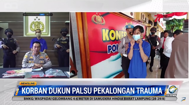 Korban Penipuan Dukun Palsu di Pekalongan Trauma