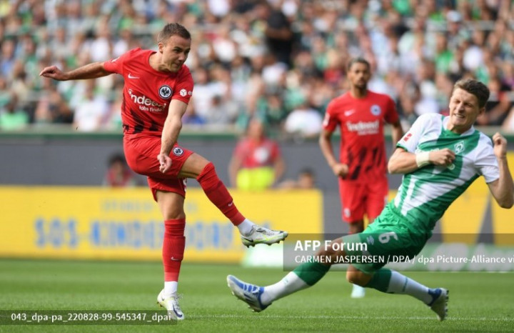 7 Gol Warnai Kemenangan Frankfurt atas Bremen