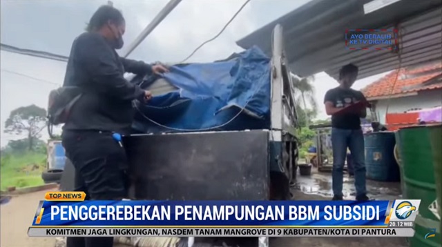 Sindikat Penimbun Pertalite dan Solar Bersubsidi di Bogor Ditangkap