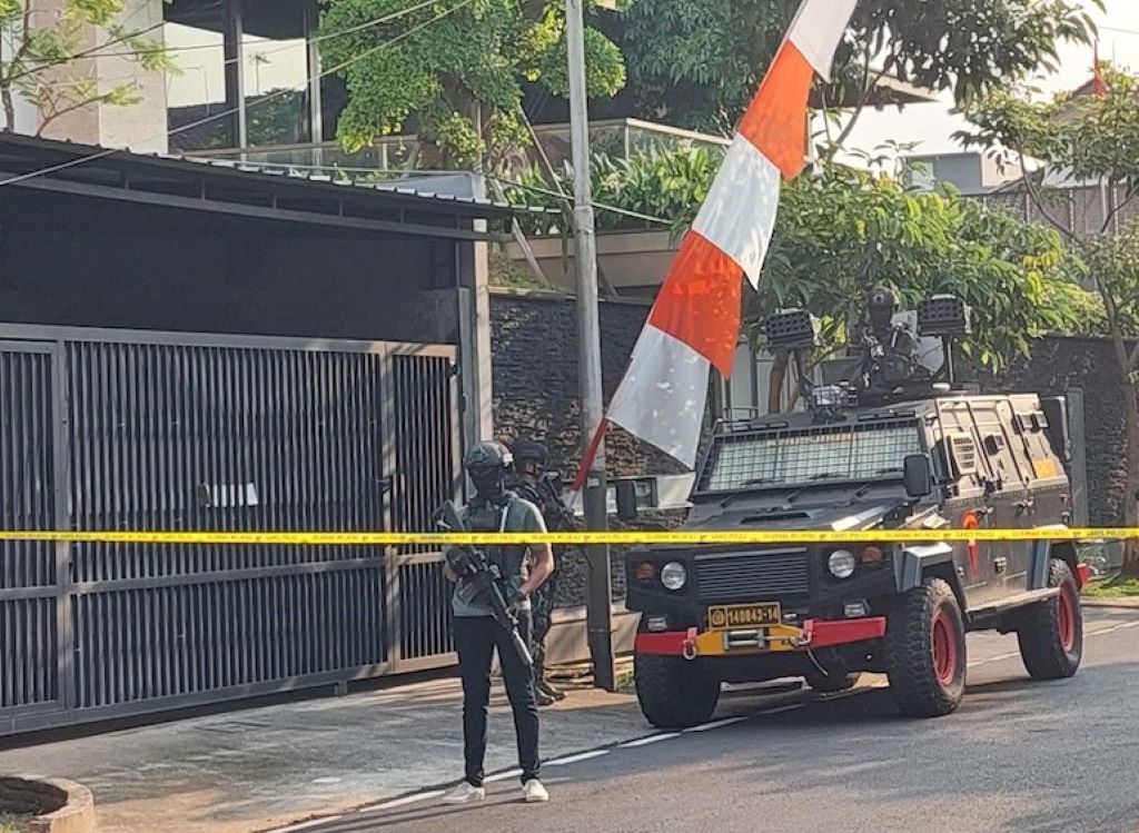 Kediaman Irjen Ferdy Sambo yang jadi TKP pembunuhan Brigadir J. Foto: Medcom.id/Kautsar Widya Prabowo