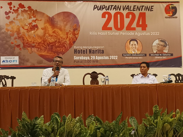 Bursa Capres 2024, Elektabiltas Ganjar dan Prabowo Bersaing Ketat di Jatim
