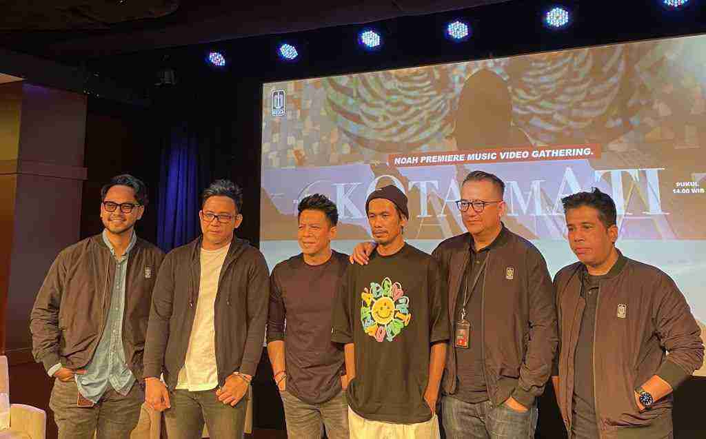 Jumpa pers perilisan video musik Kota Mati dari Noah (Foto: Medcom)