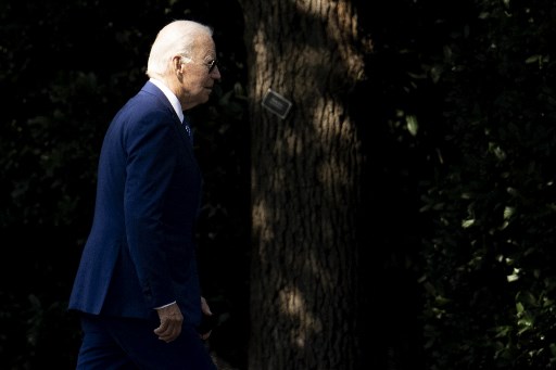 Presiden Amerika Serikat Joe Biden akan bantu partainya di pemiilihan paruh waktu./AFP