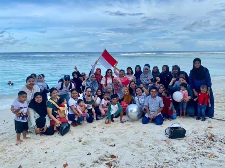 Serunya Kemeriahan HUT ke-77 RI di Maladewa