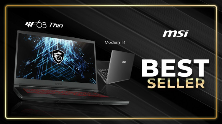 Klaim Laris, MSI Potong Harga Laptop MSI GF63 Thin dan Modern 14 hingga Rp4 Juta