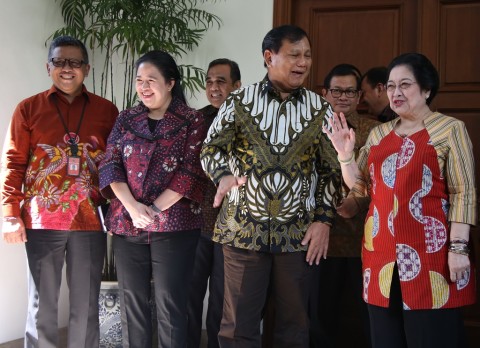 Perwakilan Gerindra dan PDI Perjuangan Bertemu Bahas Rencana Pertemuan Puan dan Prabowo