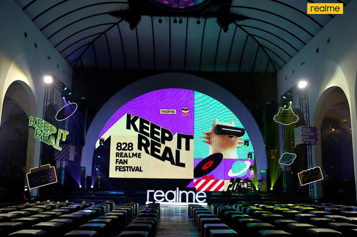 realme Usung Tema Keep It Real di 828 Fan Festival