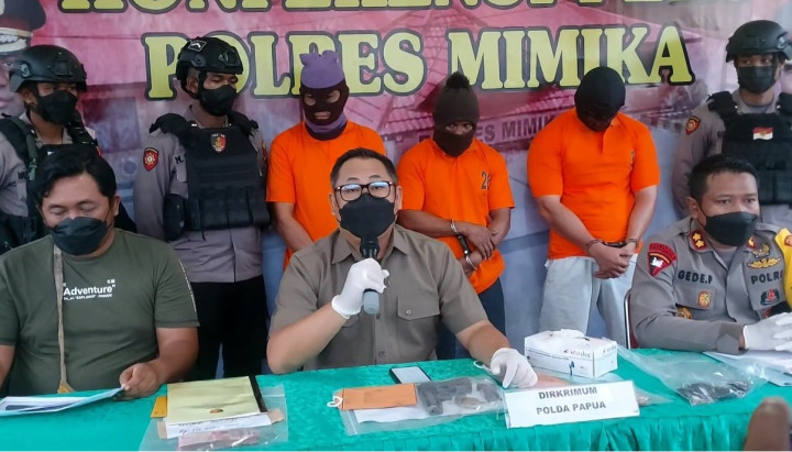 Basarnas Cari Jasad 4 Warga Mimika Korban Pembunuhan Mutilasi